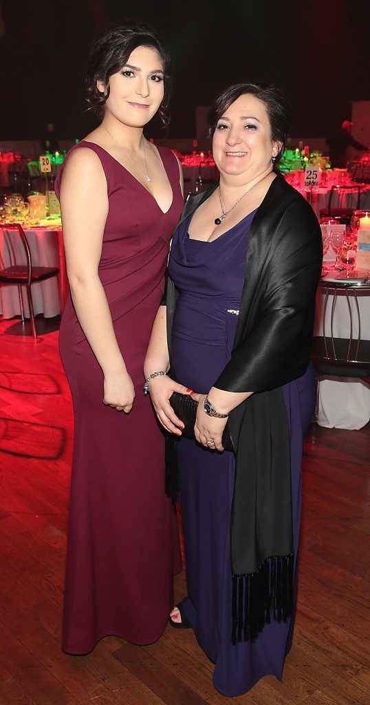 Viviana Fusciardi and Maria Fusciardi at the Club Italiano Irlanda Ball 2017 at the Mansion House, Dublin (Picture by Brian McEvoy).