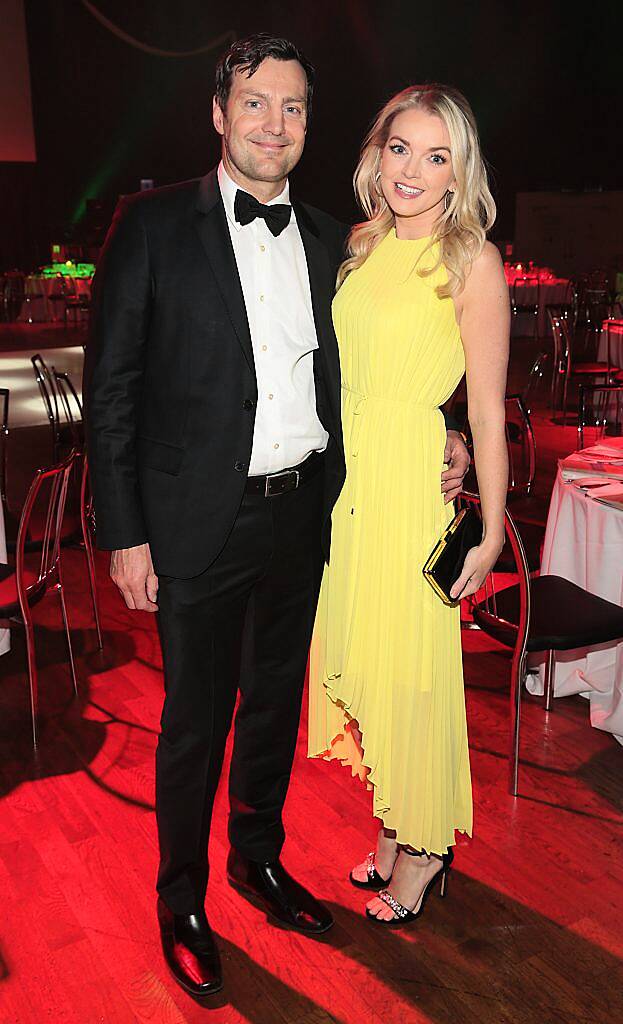 Pat Kiely and Caitriona Ryan at the Club Italiano Irlanda Ball 2017 at the Mansion House, Dublin (Picture by Brian McEvoy).