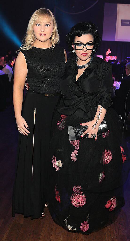 Claire Malone and Maria Fusco at the Club Italiano Irlanda Ball 2017 at the Mansion House, Dublin (Picture by Brian McEvoy).