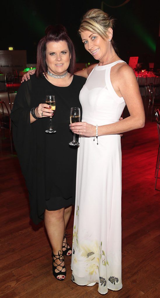 Carol Lombard and Michelle Hickey at the Club Italiano Irlanda Ball 2017 at the Mansion House, Dublin (Picture by Brian McEvoy).