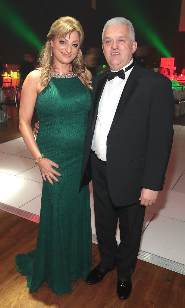 Marisa Macariu and John Macari at the Club Italiano Irlanda Ball 2017 at the Mansion House, Dublin (Picture by Brian McEvoy).