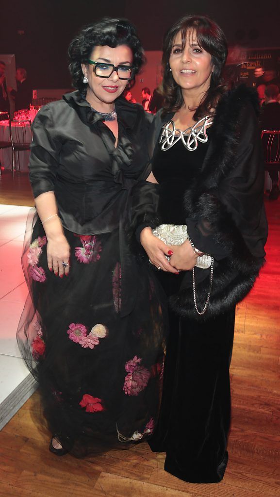 Maria Fusco and Maria Morelli at the Club Italiano Irlanda Ball 2017 at the Mansion House, Dublin (Picture by Brian McEvoy).