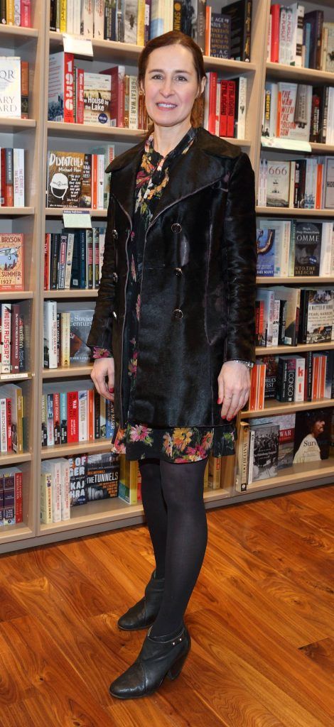 Criona Sexton at the launch of Ryan Tubridy's book 'Patrick and the President' Illustratred by PJ Lynch at Dubray Books in Grafton Street, Dublin (Picture by Brian McEvoy).