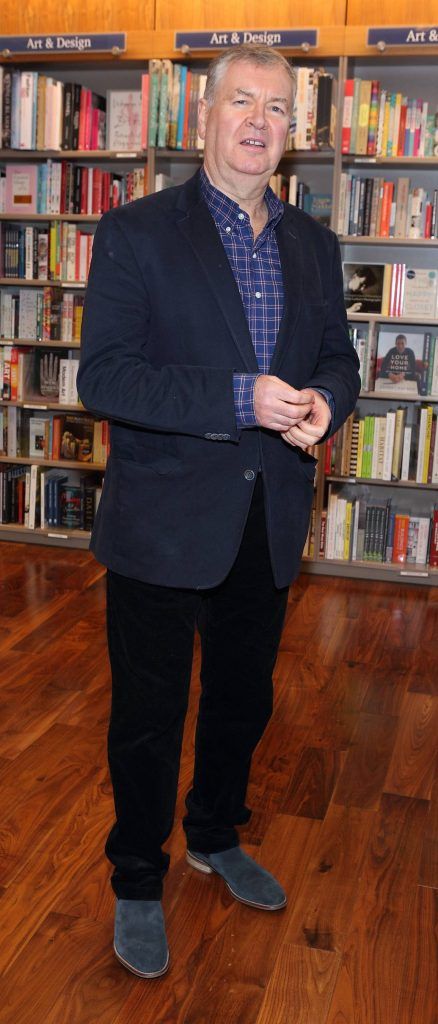 Joe Duffy at the launch of Ryan Tubridy's book 'Patrick and the President' Illustratred by PJ Lynch at Dubray Books in Grafton Street, Dublin (Picture by Brian McEvoy).