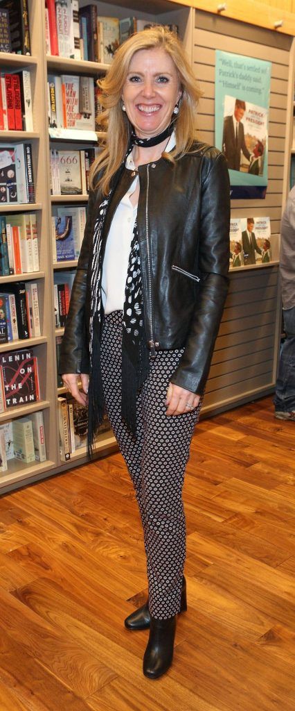 Jackie Colfer at the launch of Ryan Tubridy's book 'Patrick and the President' Illustratred by PJ Lynch at Dubray Books in Grafton Street, Dublin (Picture by Brian McEvoy).