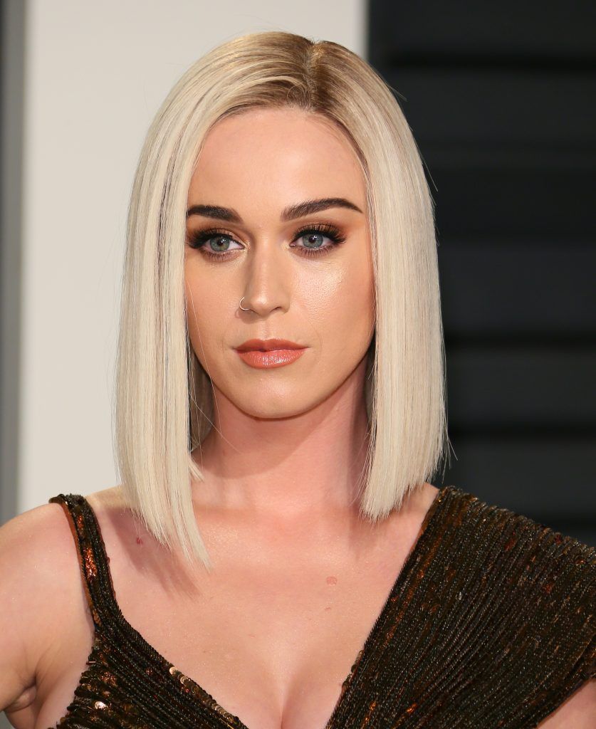 Singer Katy Perry attends the 2017 Vanity Fair Oscar Party hosted by Graydon Carter at Wallis Annenberg Center for the Performing Arts on February 26, 2017 in Beverly Hills, California.(Photo by JEAN-BAPTISTE LACROIX/AFP/Getty Images)