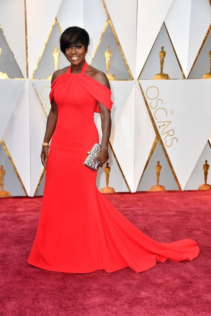Actor Viola Davis attends the 89th Annual Academy Awards at Hollywood & Highland Center on February 26, 2017 in Hollywood, California.  (Photo by Frazer Harrison/Getty Images)