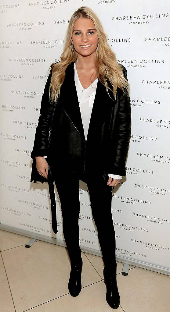 Kate Valk pictured at the launch of Sharleen Collins Make-Up Academy in Leeson Street, Dublin (Picture: Brian McEvoy).