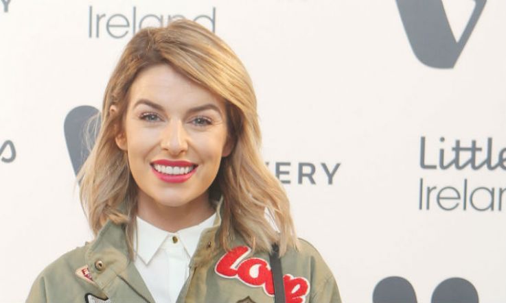 Pippa O'Connor's pink kicks are the only runners to be seen in this spring