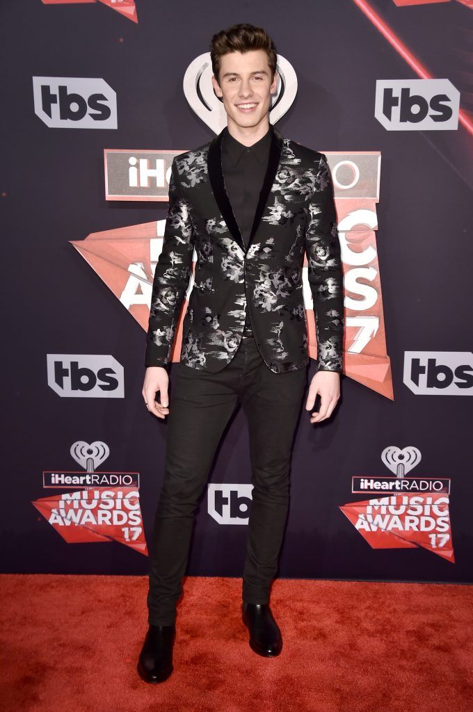 Singer-songwriter Shawn Mendes attends the 2017 iHeartRadio Music Awards which broadcast live on Turner's TBS, TNT, and truTV at The Forum on March 5, 2017 in Inglewood, California.  (Photo by Alberto E. Rodriguez/Getty Images)