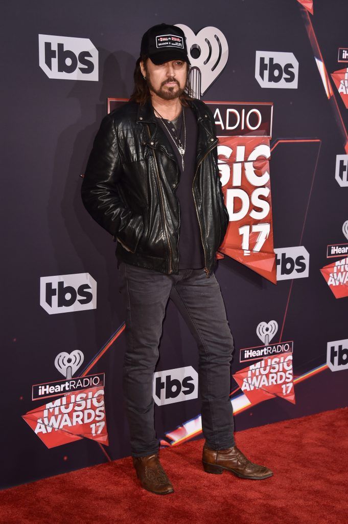 Musician Billy Ray Cyrus attends the 2017 iHeartRadio Music Awards which broadcast live on Turner's TBS, TNT, and truTV at The Forum on March 5, 2017 in Inglewood, California.  (Photo by Alberto E. Rodriguez/Getty Images)