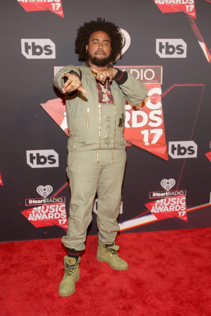 Recording artist Kent Jones attends the 2017 iHeartRadio Music Awards which broadcast live on Turner's TBS, TNT, and truTV at The Forum on March 5, 2017 in Inglewood, California.  (Photo by Jesse Grant/Getty Images for iHeartMedia)