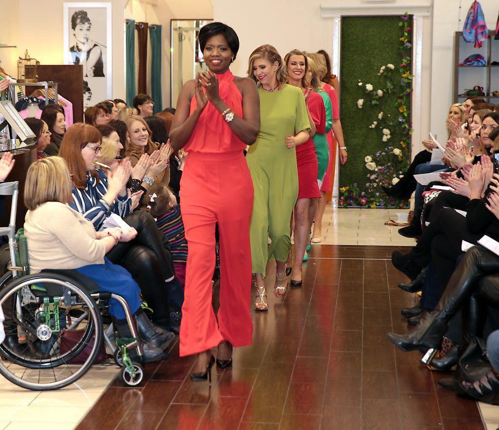 Models at the Divine Boutique, Maynooth Spring Summer 2017 fashion show (Picture: Brian McEvoy).