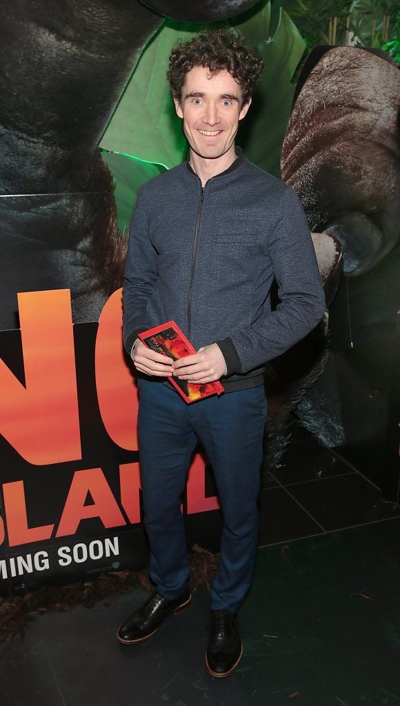 Sean Flanagan at the Irish premiere screening of Kong: Skull Island at The Savoy Cinema, Dublin (Picture: Brian McEvoy).