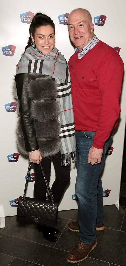 Suzanne Jackson and Damien Jackson at the opening night of the musical 'The Wedding Singer' at the Bord Gais Energy Theatre, Dublin (Picture:Brian McEvoy).