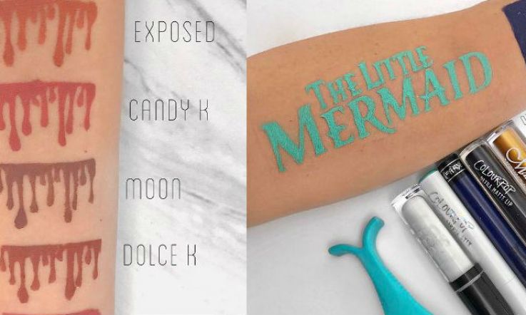 These lipstick swatches are taking beauty blogging to the next level