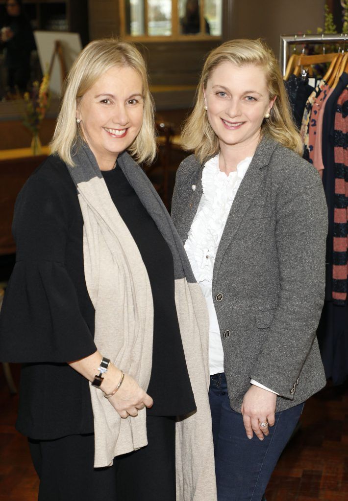 Jane and Sarah McDonnell at the launch of the AVOCA Spring Summer 2017 Collection at their Rathcoole Store-photo Kieran Harnett