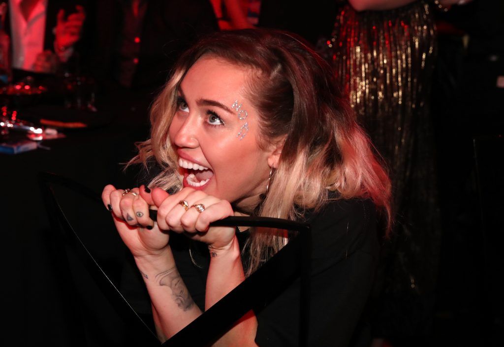 Singer-songwriter Miley Cyrus attends the 2017 iHeartRadio Music Awards which broadcast live on Turner's TBS, TNT, and truTV at The Forum on March 5, 2017 in Inglewood, California.  (Photo by Christopher Polk/Getty Images for iHeartMedia)