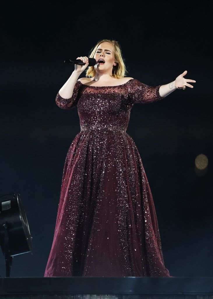 Adele performs at ANZ Stadium on March 10, 2017 in Sydney, Australia.  (Photo by Cameron Spencer/Getty Images)