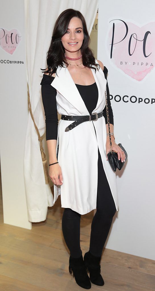 Karen Fitzpatrick at the opening of the POCO by Pippa bespoke pop up denim store in Dundrum Town Centre, Dublin (Picture by Brian McEvoy).