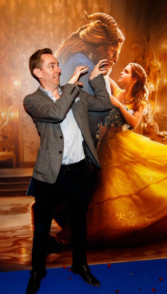 Ryan Tubridy pictured at the special preview screening of Disney's Beauty and the Beast at the SAVOY Cinema Dublin. Picture Andres Poveda