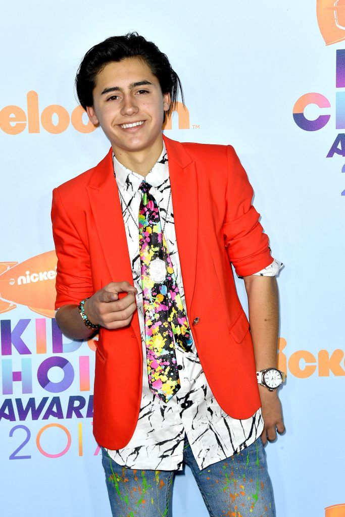 Actor Isaak Presley at Nickelodeon's 2017 Kids' Choice Awards at USC Galen Center on March 11, 2017 in Los Angeles, California.  (Photo by Frazer Harrison/Getty Images)