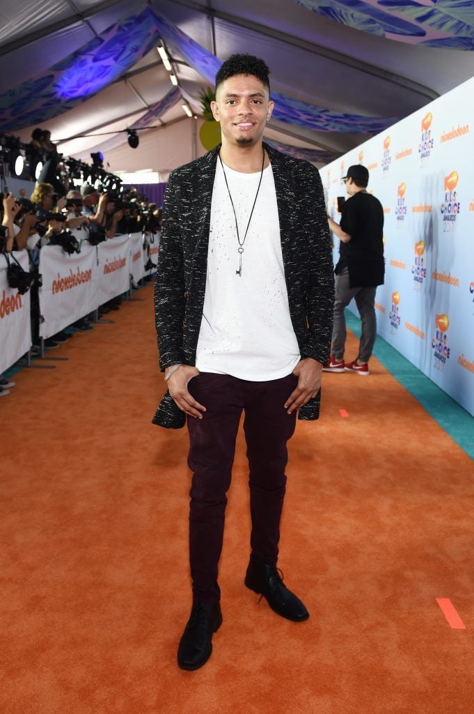 Actor Brandon Broady at Nickelodeon's 2017 Kids' Choice Awards at USC Galen Center on March 11, 2017 in Los Angeles, California.  (Photo by Emma McIntyre/Getty Images)