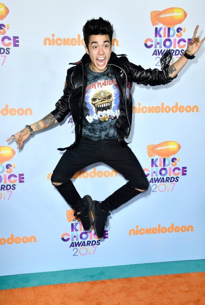 Recording artist Mario Bautista at Nickelodeon's 2017 Kids' Choice Awards at USC Galen Center on March 11, 2017 in Los Angeles, California.  (Photo by Frazer Harrison/Getty Images)