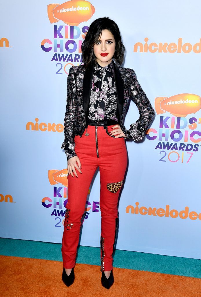 Actor Laura Marano at Nickelodeon's 2017 Kids' Choice Awards at USC Galen Center on March 11, 2017 in Los Angeles, California.  (Photo by Frazer Harrison/Getty Images)