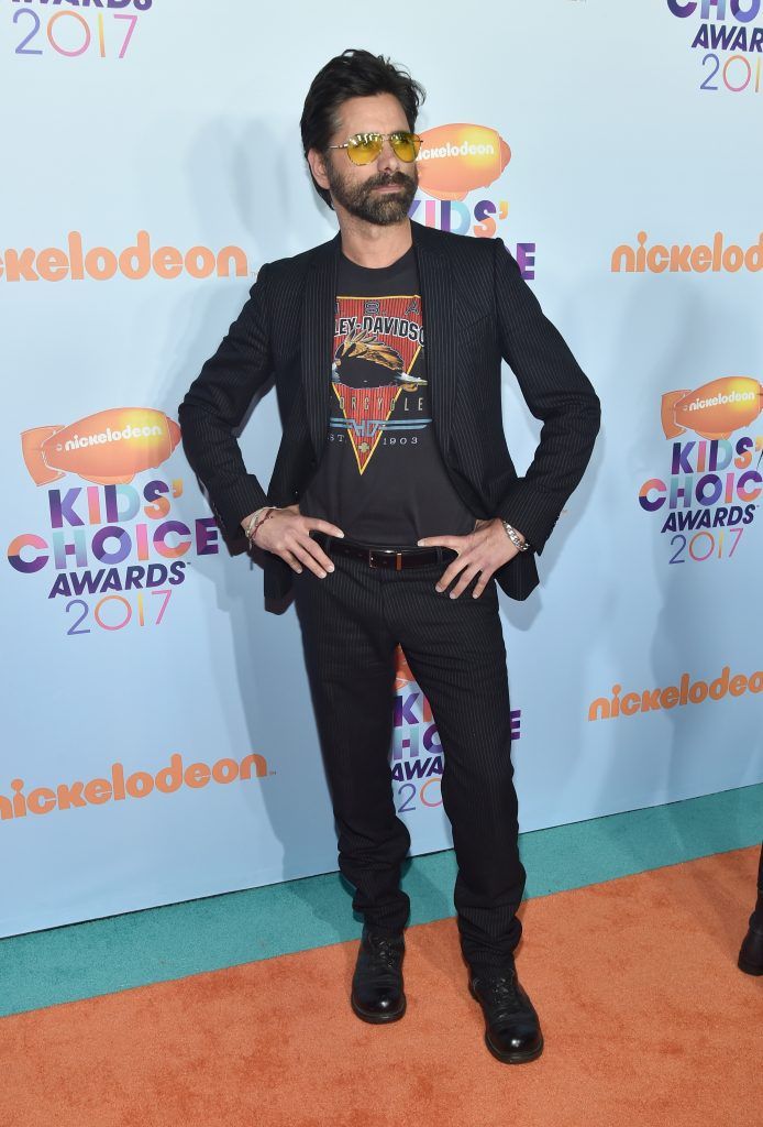 Actor John Stamos at Nickelodeon's 2017 Kids' Choice Awards at USC Galen Center on March 11, 2017 in Los Angeles, California.  (Photo by Alberto E. Rodriguez/Getty Images)