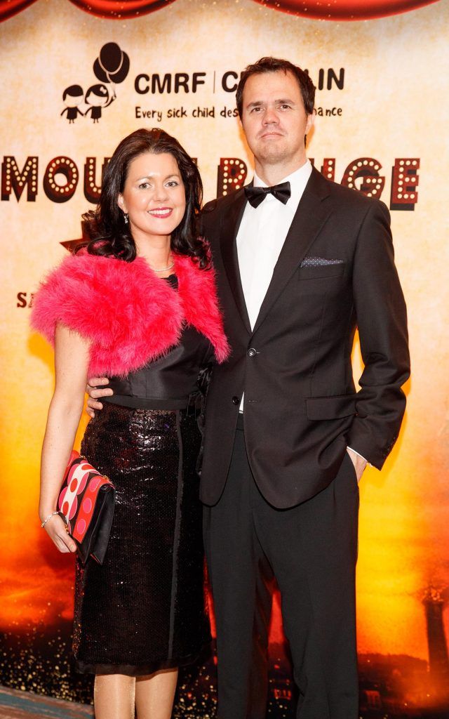 Laura and Ben MacKenzie pictured at the annual Crumlin Ball in aid of Our Lady's Children's Hospital and CMRF Crumlin.This year's Moulin Rouge themed event was held in The Clayton Hotel, Burlington Road, Dublin. Picture Andres Poveda