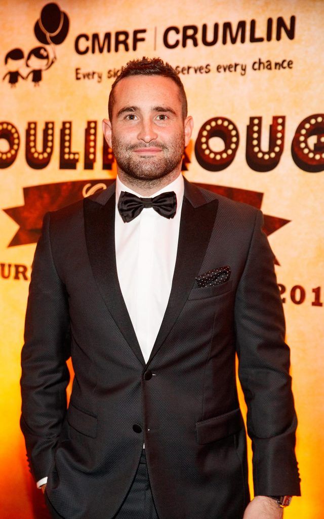 Dave Kearney pictured at the annual Crumlin Ball in aid of Our Lady's Children's Hospital and CMRF Crumlin.This year's Moulin Rouge themed event was held in The Clayton Hotel, Burlington Road, Dublin. Picture Andres Poveda
