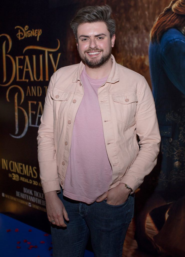 James Patrice pictured at the special preview screening of Disney's Beauty and the Beast at the Light House Cinema Dublin. Photo: Anthony Woods.