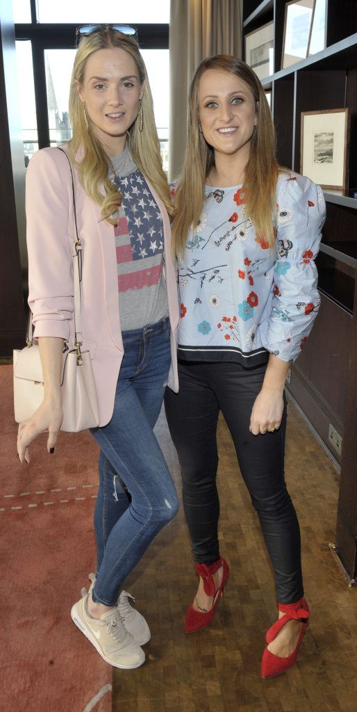 Judy Gilroy and Justine King pictured at the launch of the Regatta Great Outdoors SS17 Collection With Brand Ambassador, Vogue Williams, on Wednesday March 15th. Photo: Patrick O'Leary
