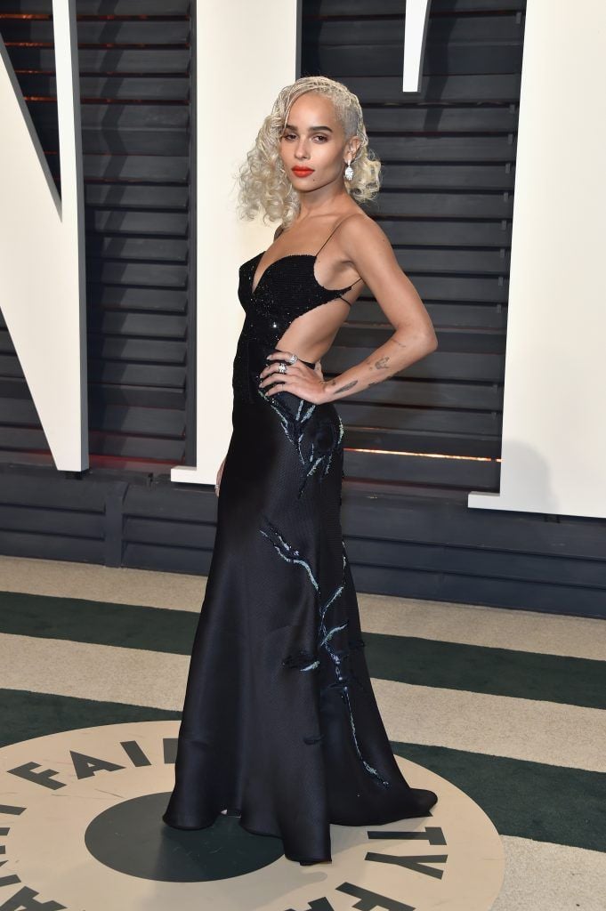 Zoe Kravitz attends the 2017 Vanity Fair Oscar Party hosted by Graydon Carter at Wallis Annenberg Center for the Performing Arts on February 26, 2017 in Beverly Hills, California.  (Photo by Pascal Le Segretain/Getty Images)