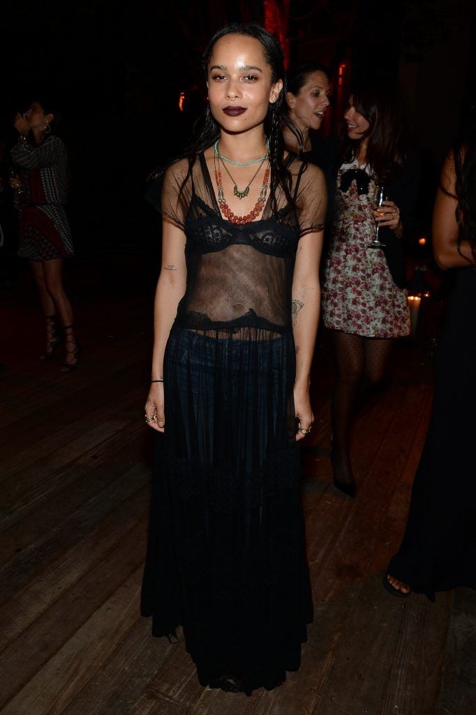 Zoe Kravitz attends the Aby Rosen & Samantha Boardman Dinner at The Dutch on December 5, 2013 in Miami Beach, Florida.  (Photo by Dimitrios Kambouris/Getty Images for Aby Rosen Dinner)