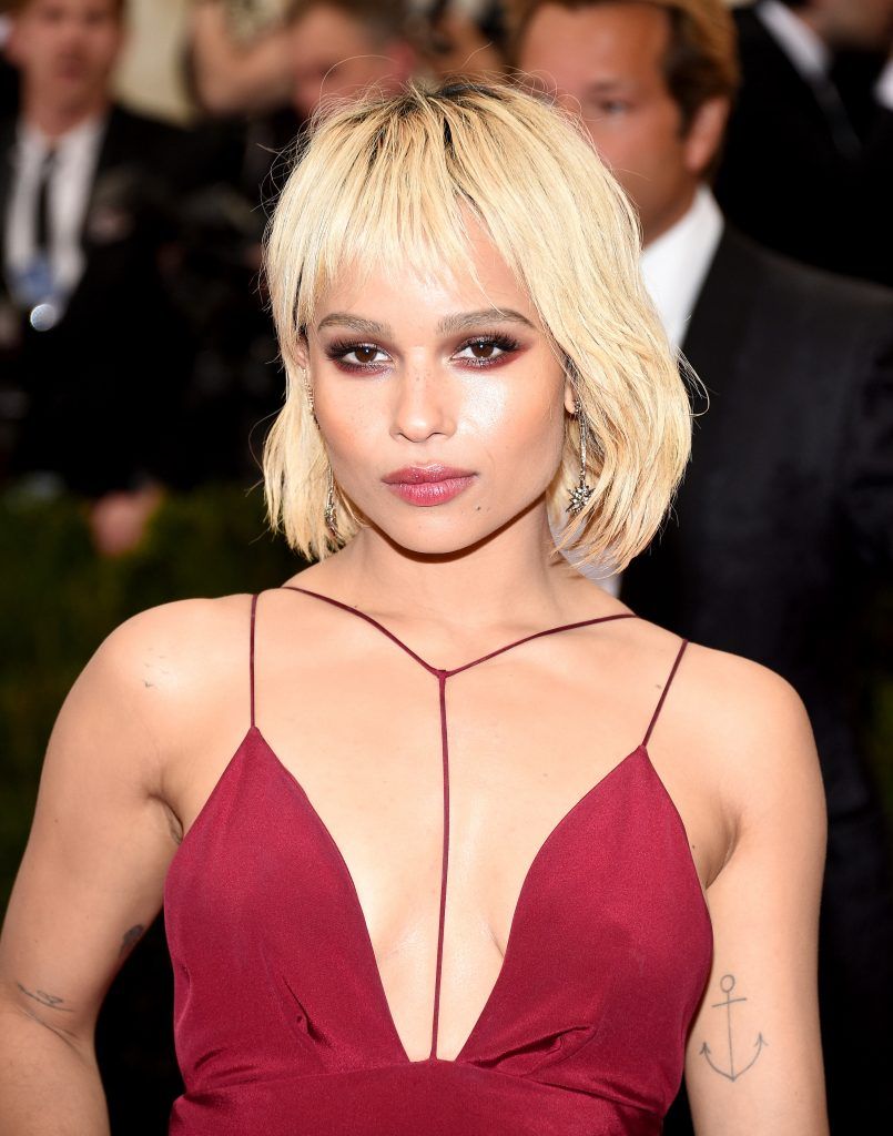 Zoe Kravitz attends the "Charles James: Beyond Fashion" Costume Institute Gala at the Metropolitan Museum of Art on May 5, 2014 in New York City.  (Photo by Larry Busacca/Getty Images)