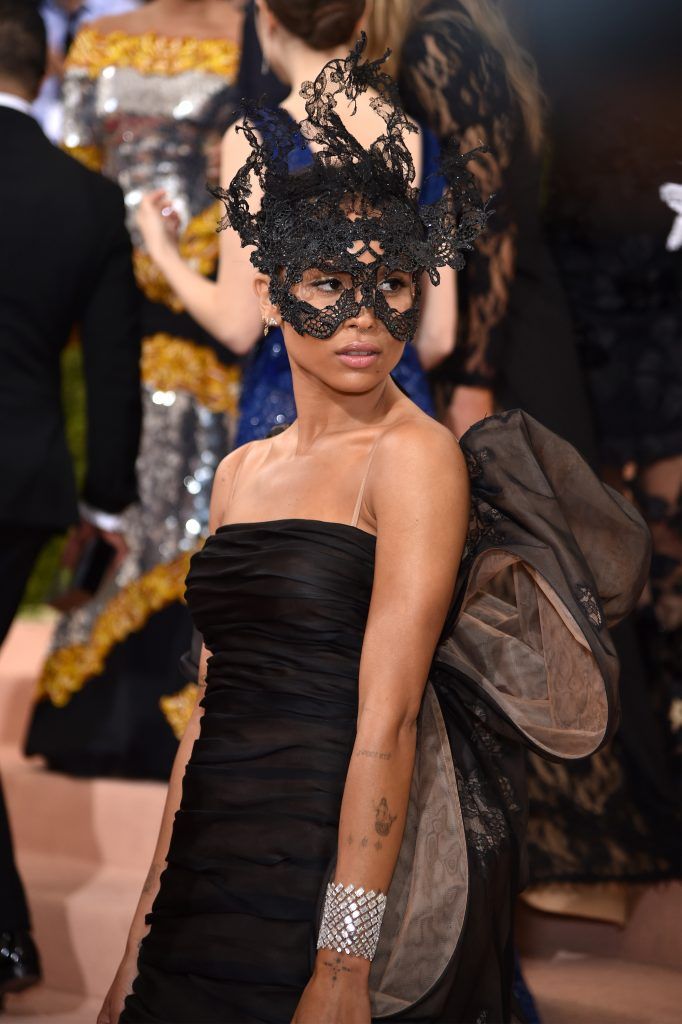 Zoe Kravitz attends the "Manus x Machina: Fashion In An Age Of Technology" Costume Institute Gala at Metropolitan Museum of Art on May 2, 2016 in New York City.  (Photo by Dimitrios Kambouris/Getty Images)