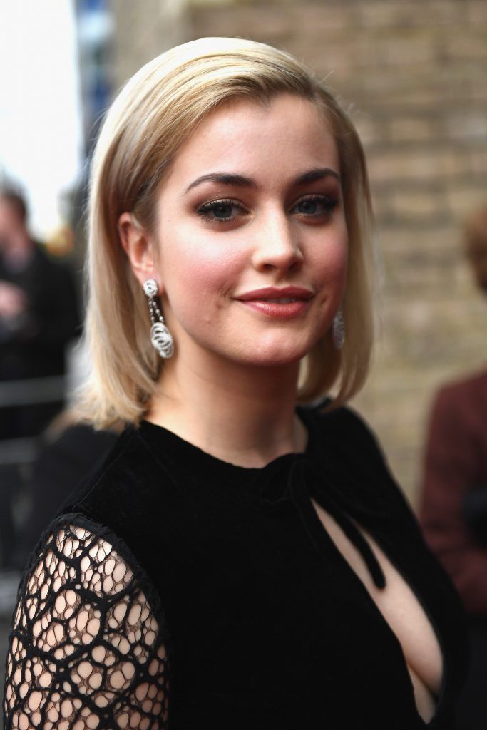 Actress Stefanie Martini attends the THREE Empire awards at The Roundhouse on March 19, 2017 in London, England.  (Photo by Ian Gavan/Getty Images)