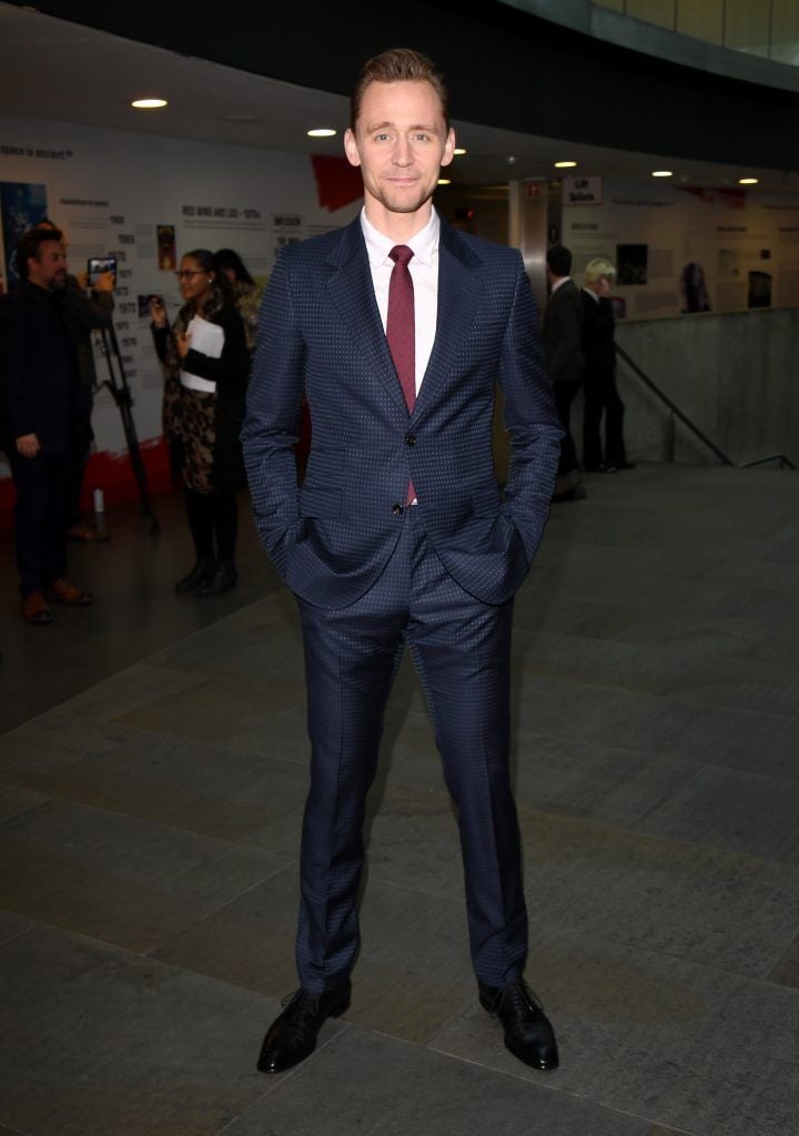 Actor Tom Hiddleston attends the THREE Empire awards at The Roundhouse on March 19, 2017 in London, England.  (Photo by Stuart C. Wilson/Getty Images)