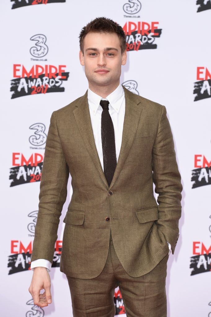 Actor Douglas Booth attends the THREE Empire awards at The Roundhouse on March 19, 2017 in London, England.  (Photo by Jeff Spicer/Getty Images)