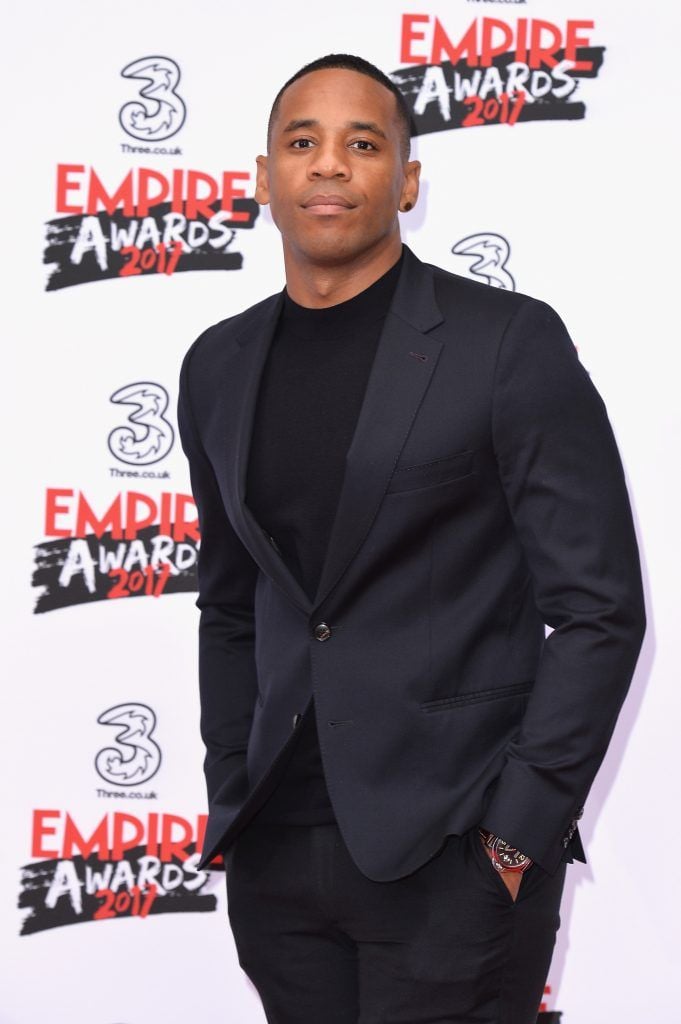 Actor Reggie Yates attends the THREE Empire awards at The Roundhouse on March 19, 2017 in London, England.  (Photo by Jeff Spicer/Getty Images)