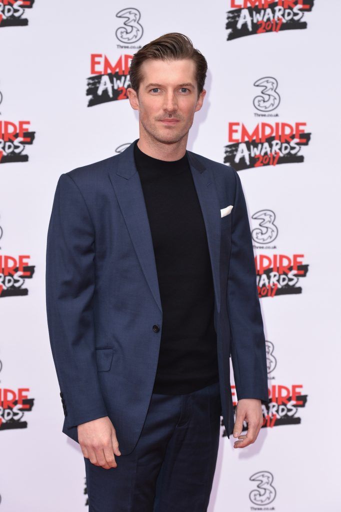 Actor Gwilym Lee attends the THREE Empire awards at The Roundhouse on March 19, 2017 in London, England.  (Photo by Jeff Spicer/Getty Images)