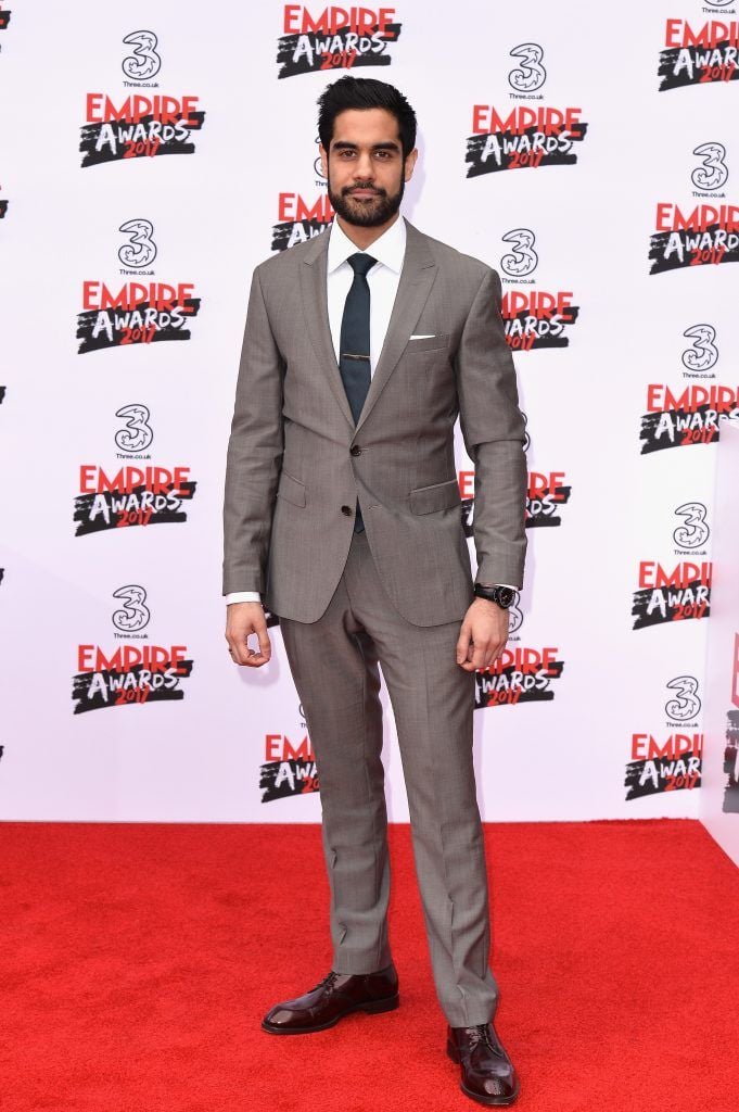 Actor Sacha Dhawan attends the THREE Empire awards at The Roundhouse on March 19, 2017 in London, England.  (Photo by Jeff Spicer/Getty Images)