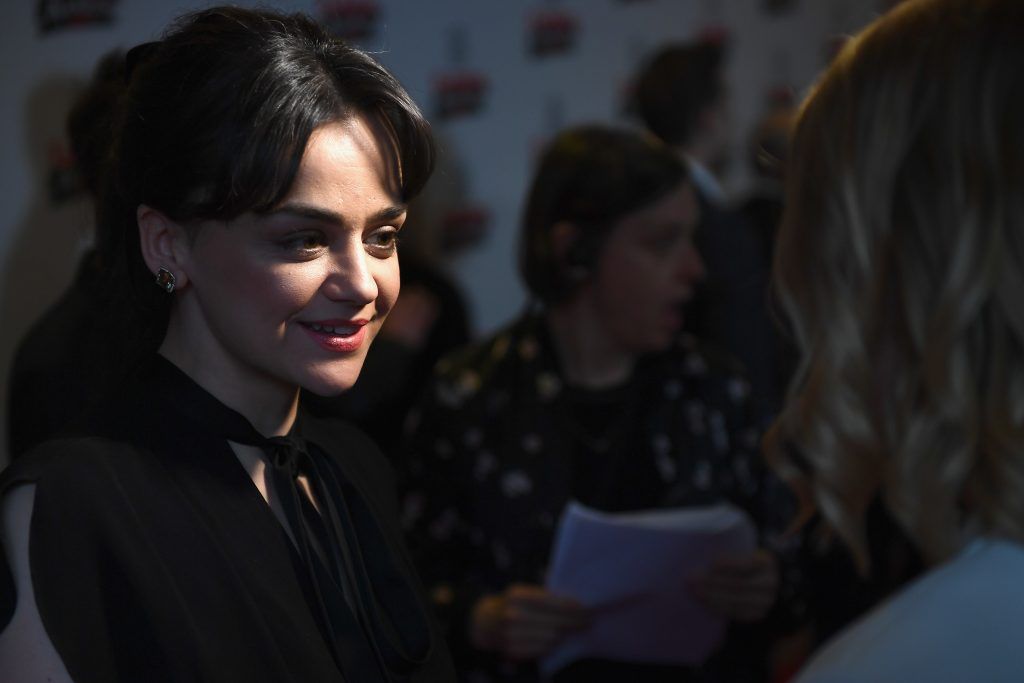 Hayley Squires is interviewed at the the THREE Empire awards at The Roundhouse on March 19, 2017 in London, England.  (Photo by Ian Gavan/Getty Images)
