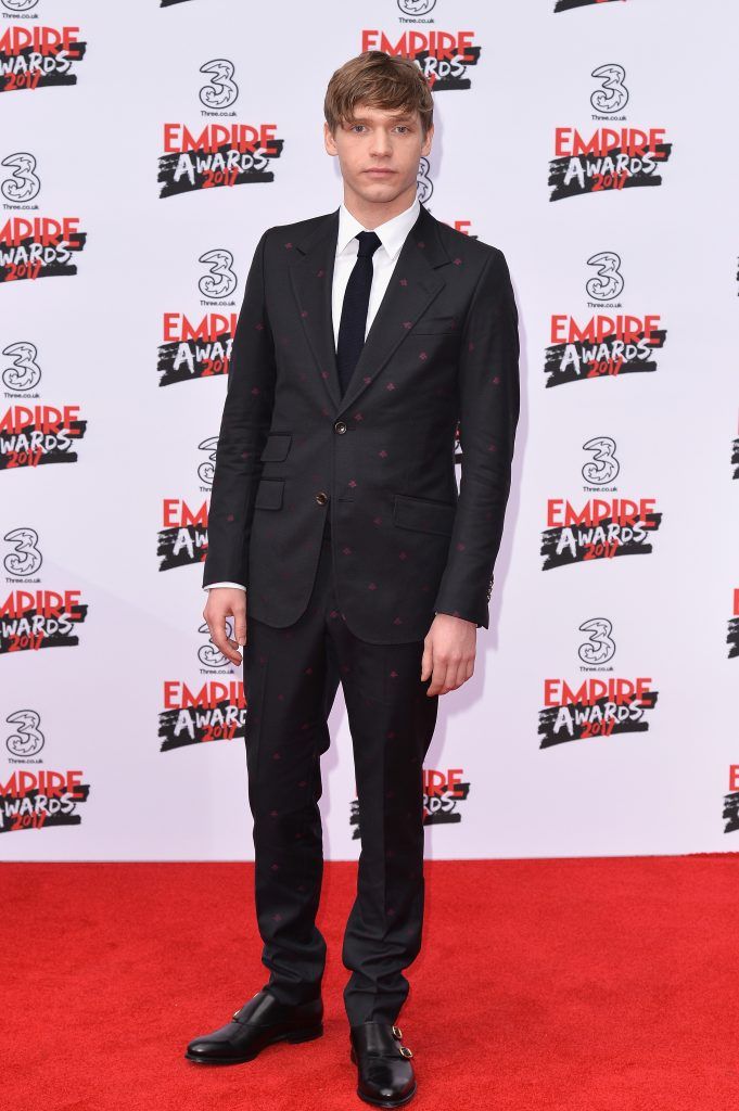 Actor Billy Howle attends the THREE Empire awards at The Roundhouse on March 19, 2017 in London, England.  (Photo by Jeff Spicer/Getty Images)