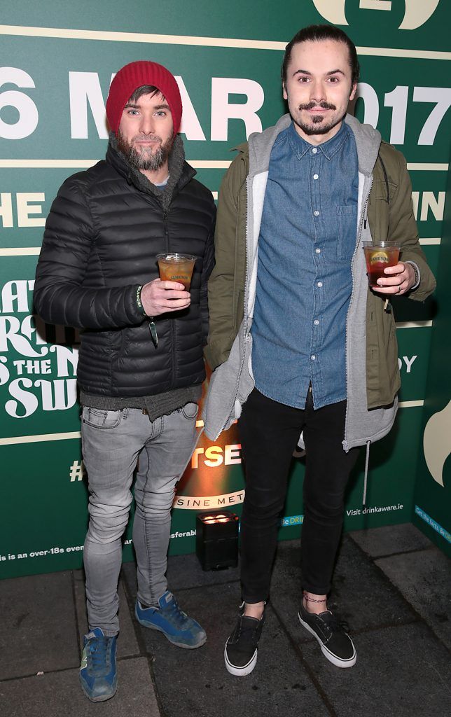 Alan Lenihan and Fran Lenihan pictured at the Jameson Bow St Sessions at The Academy, Dublin. Nathaniel Rateliff and the Night Sweats headlined the night, with Irish acts All Tvvins and Brian Deady also on the bill. Pictures by Brian McEvoy