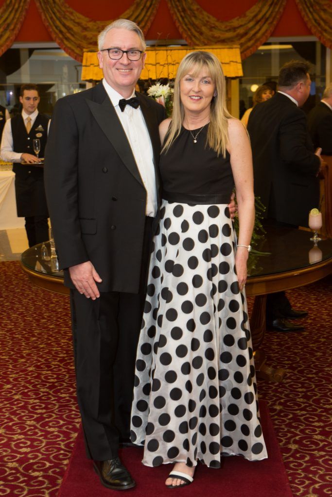 Maurice and Jacinta O'Gorman pictured at the Galway Hospitality Industry Ball 2017 which honoured Connacht Rugby head coach Pat Lam at the Galway Bay Hotel. Photo Martina Regan