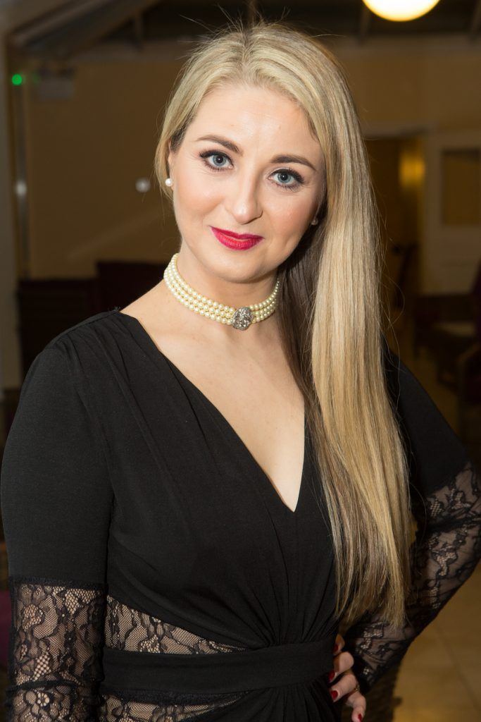 Dominika O'Sullivan, Action Recruitment pictured at the Galway Hospitality Industry Ball 2017 which honoured Connacht Rugby head coach Pat Lam at the Galway Bay Hotel. Photo Martina Regan