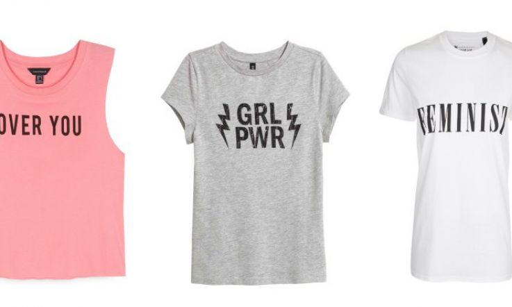 Tops you can buy right now if your wardrobe is in need of some girl power